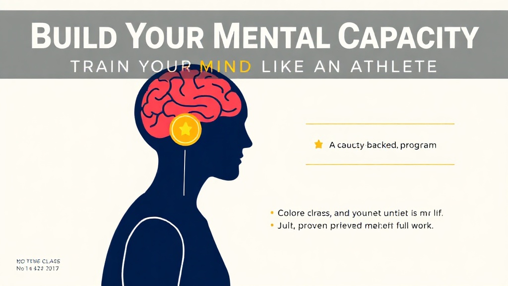 Build Your Mental Capacity: Train Your Mind Like an Athlete