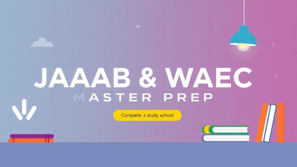 JAMB & WAEC Master Prep: Complete A-to-Z Study School