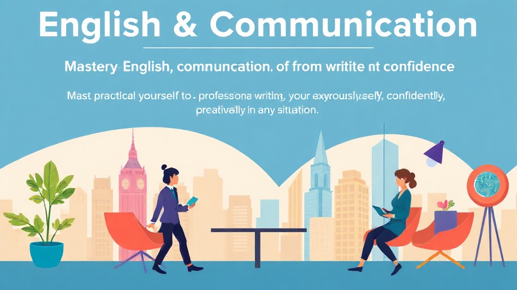 English & Communication Mastery: Speak, Write, and Connect with Confidence