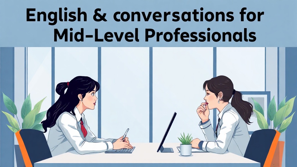 English Conversations for Mid-Level Professionals