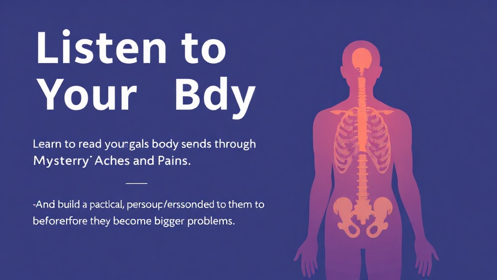 Listen to Your Body: Decoding Unexplained Aches & Pains