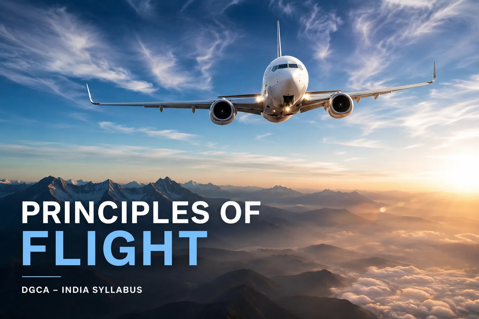 Principles of Flight – DGCA CPL Ground School (India)