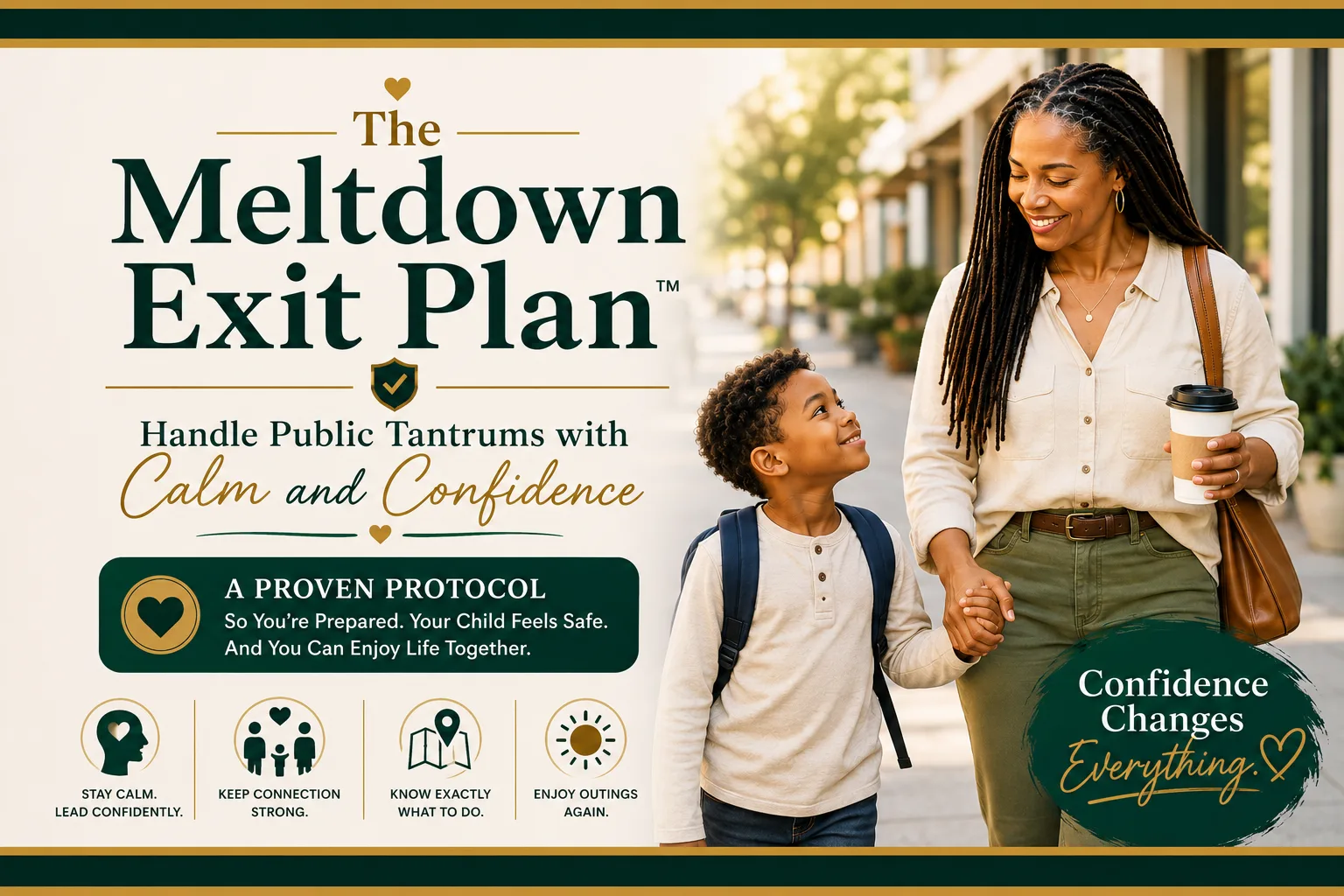 The Meltdown Exit Plan™: Handle Public Tantrums with Calm and Confidence