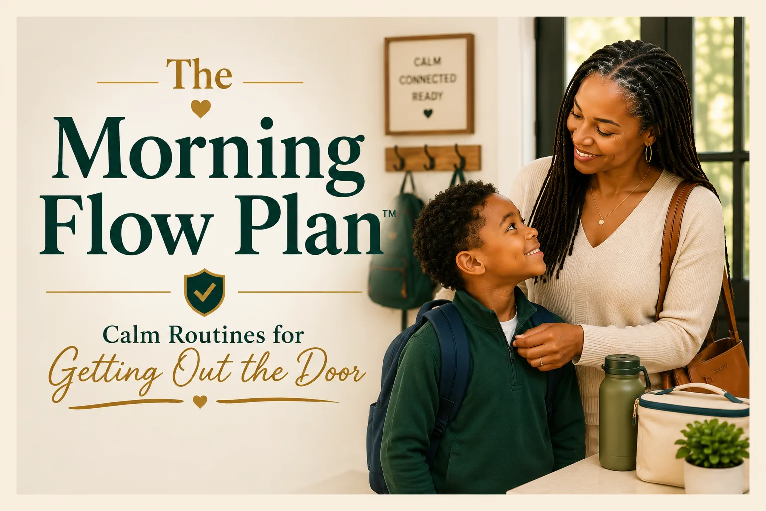 The Morning Flow Plan™ : Calm Routines for Getting Out the Door