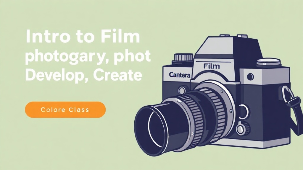 Intro to Film Photography: Shoot, Develop, Create