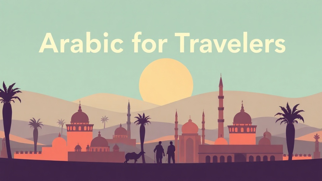 Arabic for Travelers: Speak, Connect & Navigate the Arab World
