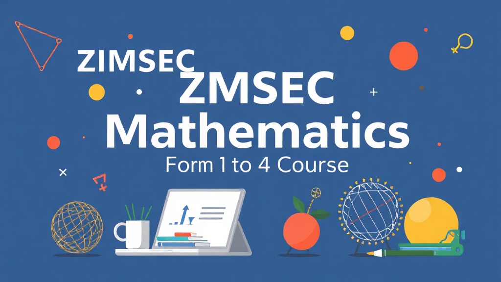 ZIMSEC Mathematics: Form 1 to 4 Complete Course