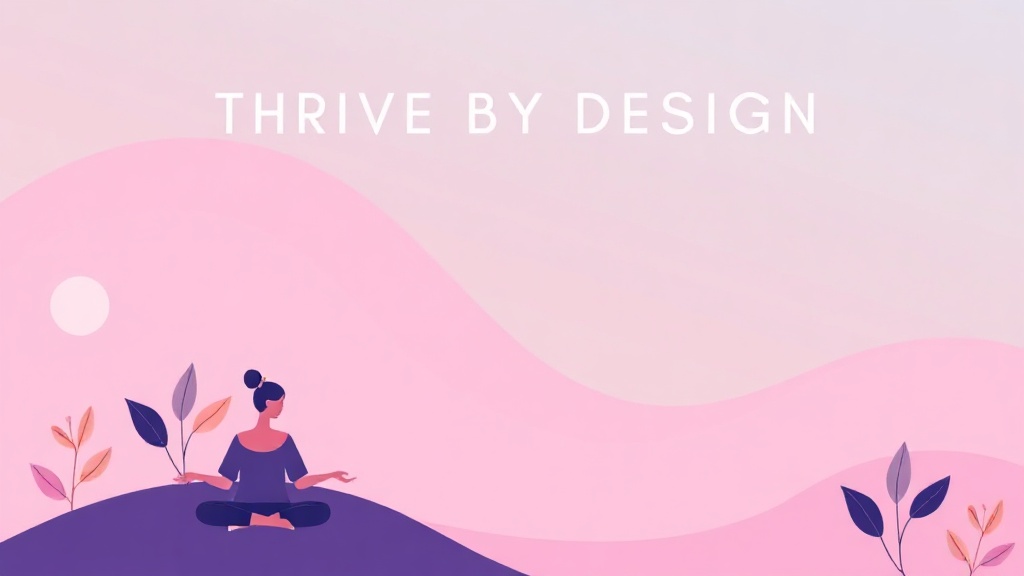 Thrive by Design: Health & Relationship Frameworks for a Stress-Free Life