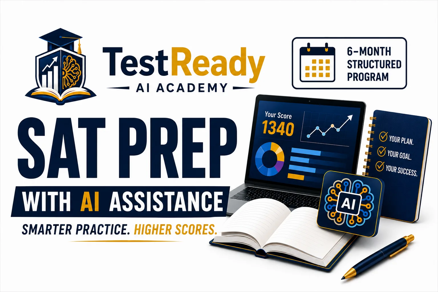 Test Ready AI Academy: SAT Prep with AI Assistance