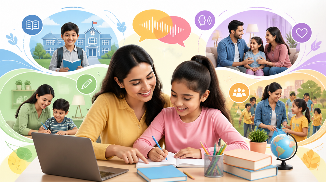 Speak & Write Right: English for Kids and Moms, Together!