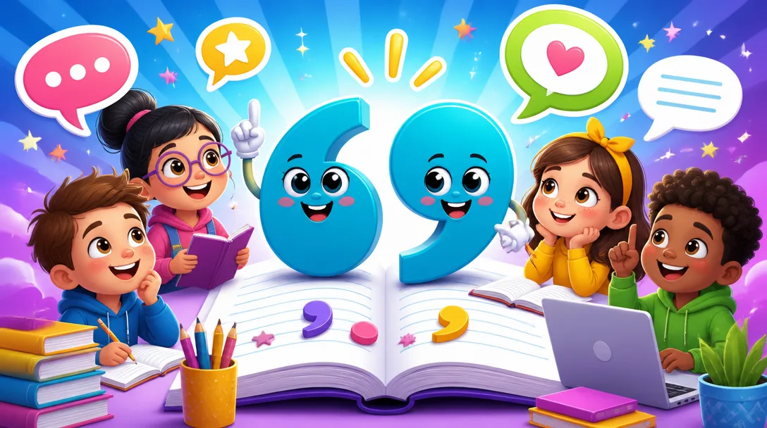 Speech Marks Superstars: English Punctuation for Kids