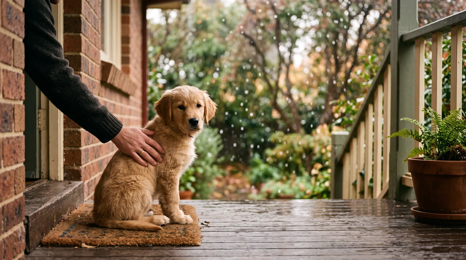 Calm Puppy, Brave World