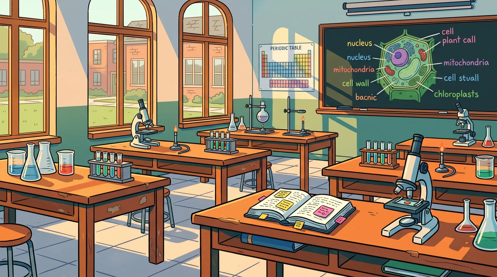 AI High School Biology Professor