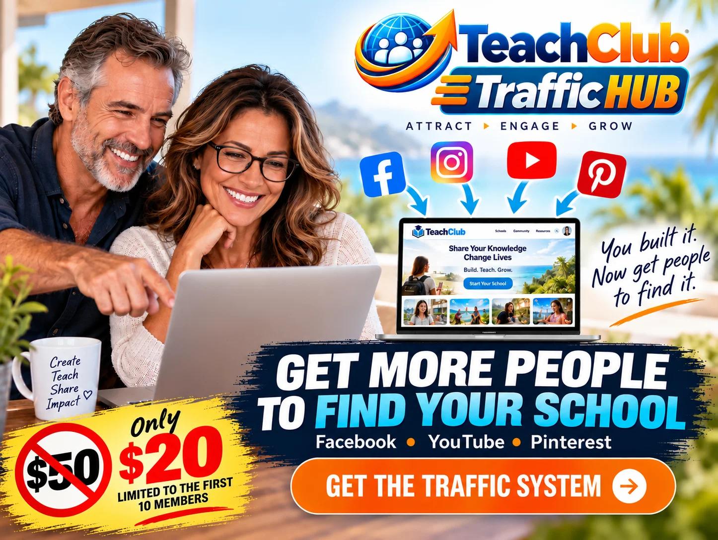 TeachClub Traffic HUB